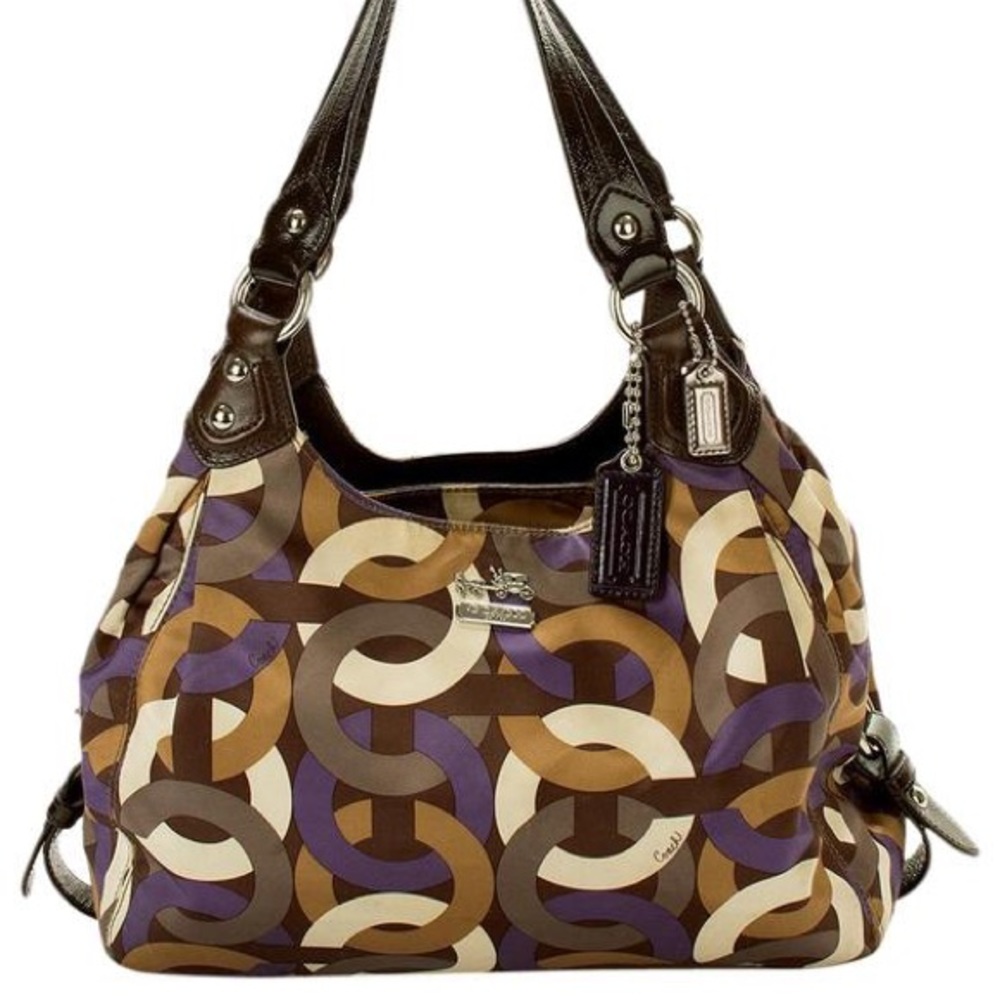Coach Madison Maggie Chain link Bag